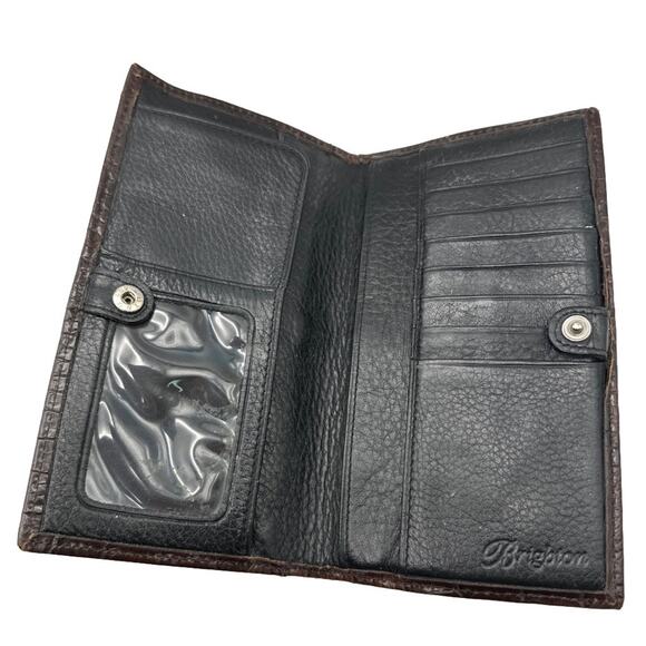 Brighton Dark Brown Wallet - Picture 3 of 6